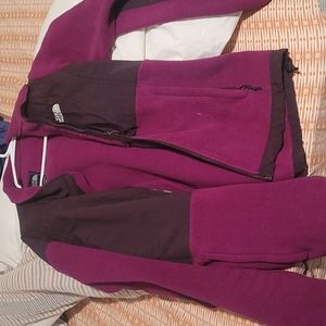 The northface Women's purple fleece
